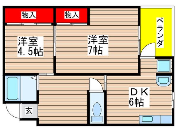 サンヒルズ富士の物件間取画像